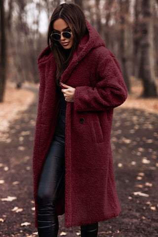 Alexandra | Women’s Winter Faux Fur Coat with Hood