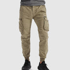 Alexander | Men’s Black Cargo Jogger Pants