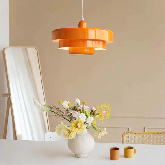 Three-Tier Iron Pendant Light