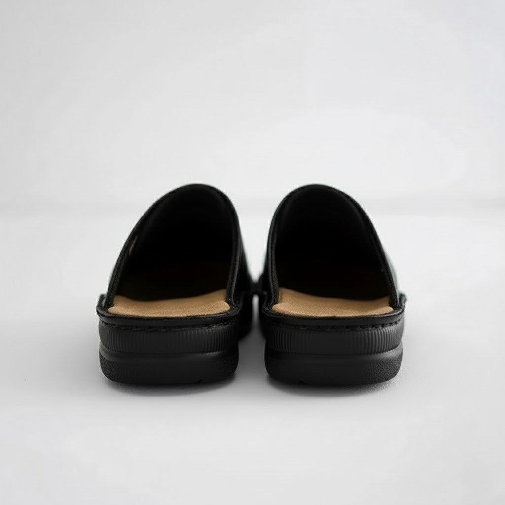 Arthur | Men’s Orthopaedic Leather Slip On Clogs
