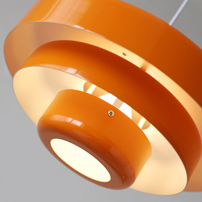 Three-Tier Iron Pendant Light