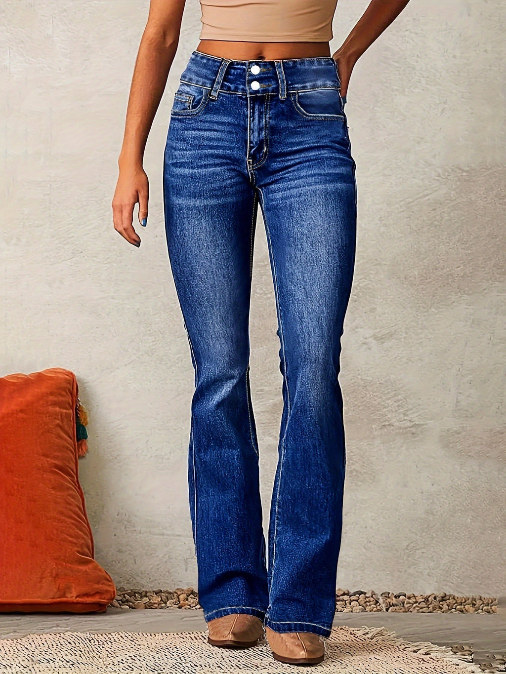 Grace | Women’s High-Waisted Flared Jeans