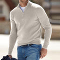 Adam | Casual Zip Neck Sweater for Men
