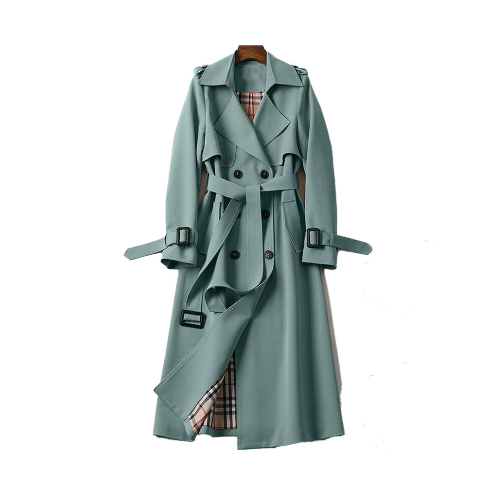 Emily | Women’s Double-Breasted Belted Trench Coat