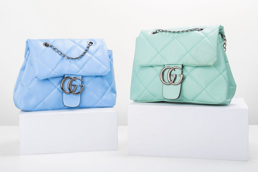 Luna Quilted Shoulder Bag - One Size