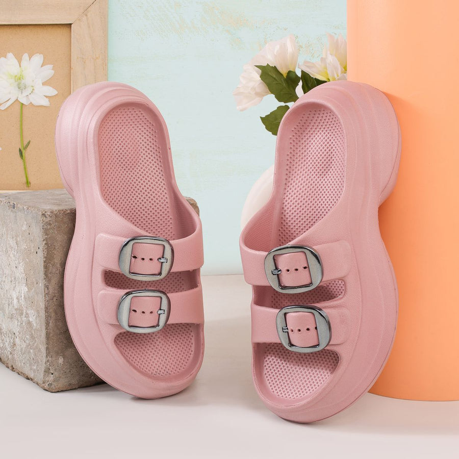 Classic Leather Look Sandals - 6