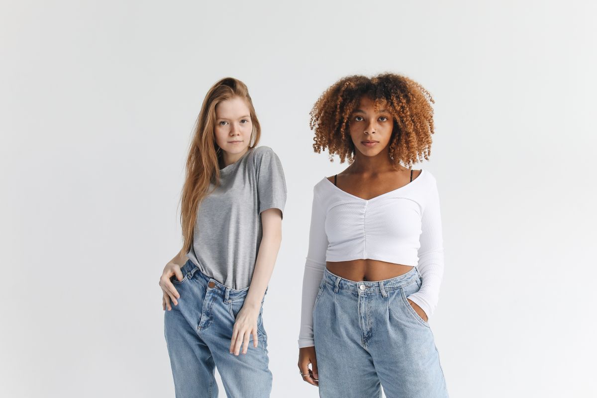 Modern Ribbed Basic Top - S