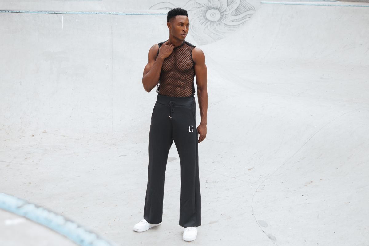 Wide Leg Utility Cargo Pants - S